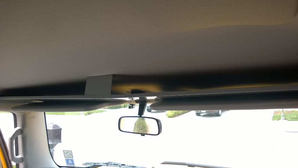 FJ above visor storage shelf Toyota FJ Cruiser Forum